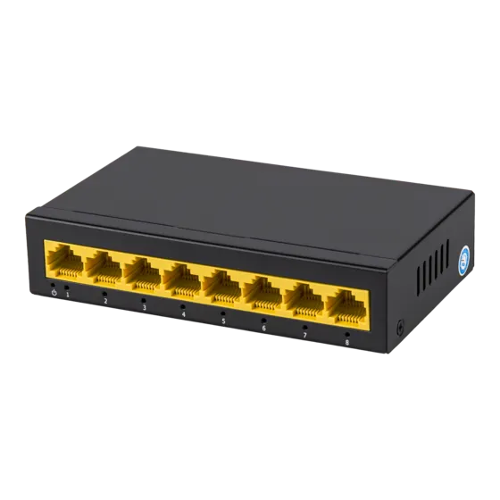 AT-NS-8G (F) коммутатор 8 портов